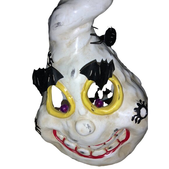 Halloween Ghost Head Candle Holder Seasonal Decor - Picture 3 of 12